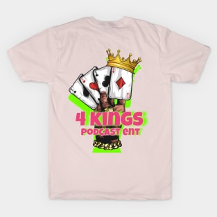 Pink and Green Logo T-Shirt